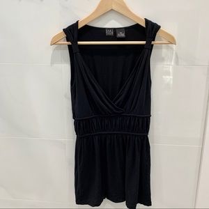 Black Sleeveless top